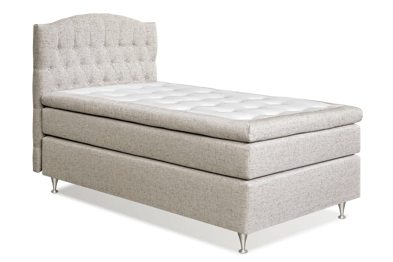 Sänkypaketti Abelie 120x200 Medium - Beige - Huonekalut - Sänky - Jenkkisängyt