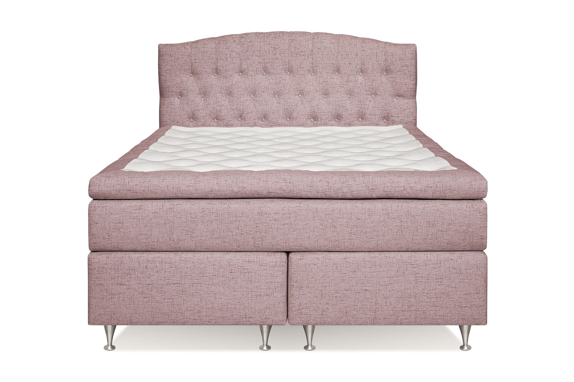 Sänkypaketti Abelie 160x200 Kova/Medium - Roosa - Huonekalut - Sänky - Jenkkisängyt