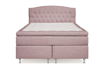 Sänkypaketti Abelie 160x200 Kova/Medium - Roosa - Huonekalut - Sänky - Jenkkisängyt