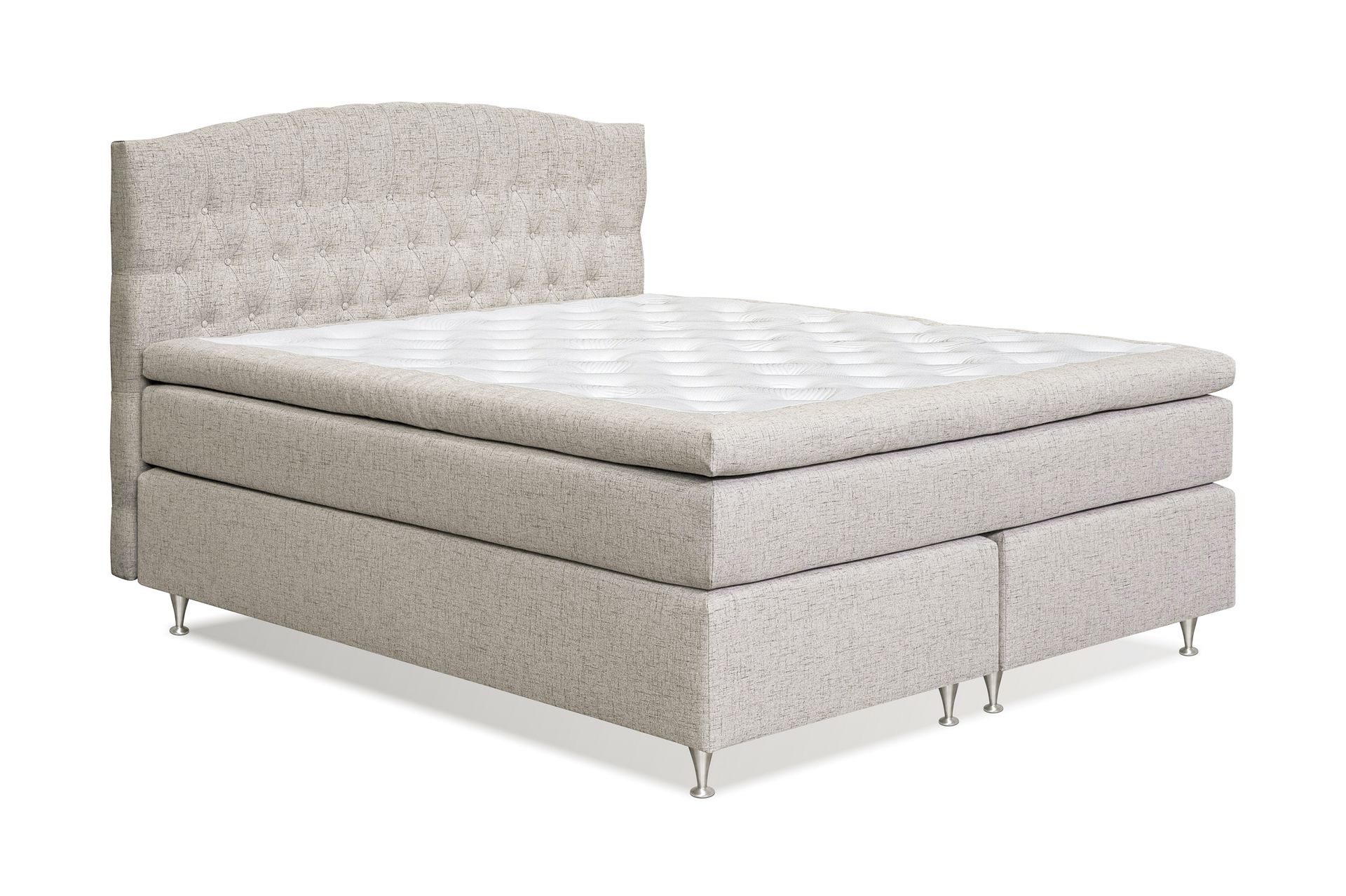 Sänkypaketti Abelie 180x200 Kova - Beige - Huonekalut - Sänky - Jenkkisängyt