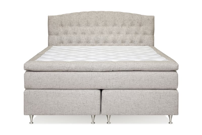 Sänkypaketti Abelie 180x200 Medium - Beige - Huonekalut - Sänky - Jenkkisängyt