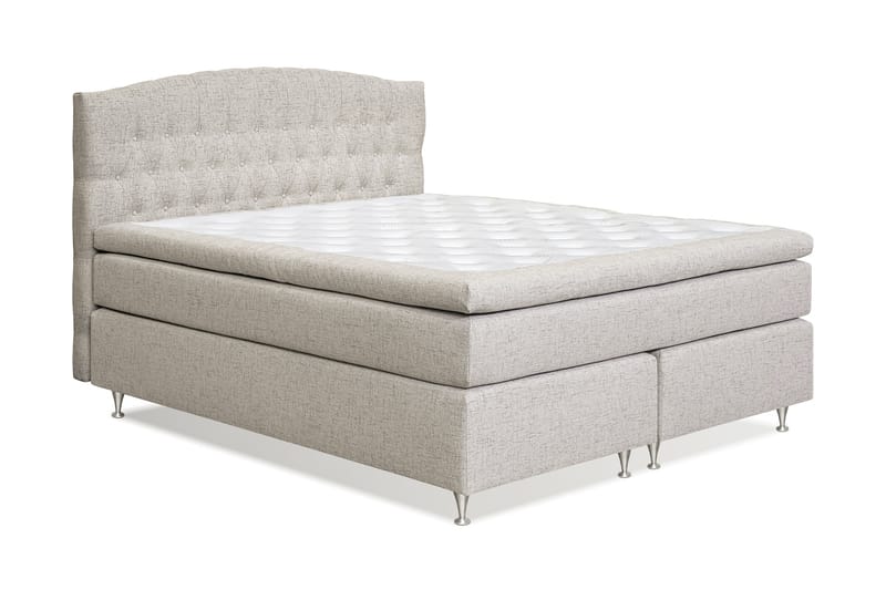 Sänkypaketti Abelie 180x200 Medium - Beige - Huonekalut - Sänky - Jenkkisängyt