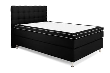 Sänkypaketti Boxford 140x200 Jenkkisänky - Musta - Huonekalut - Sänky - Jenkkisängyt