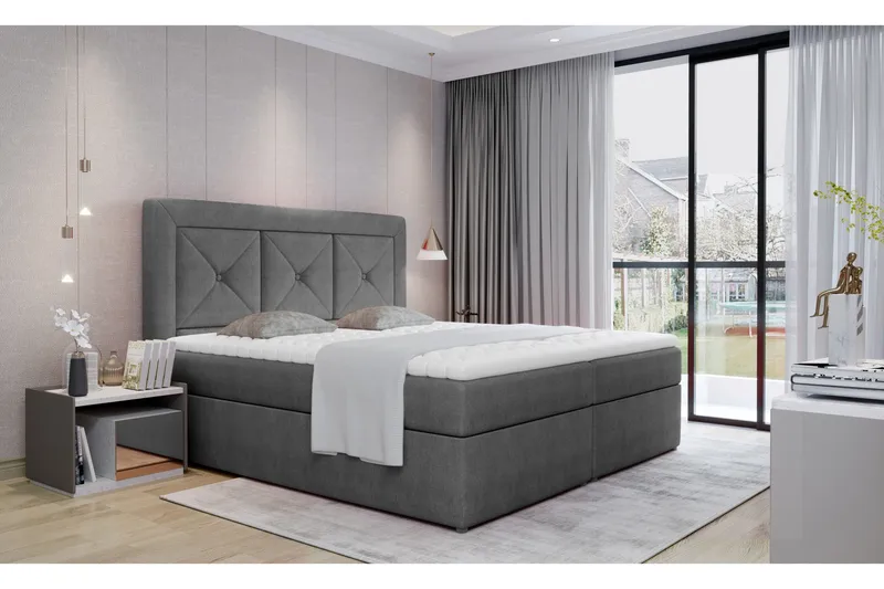 Sänkypaketti Cataloba 140x200 cm, Harmaa