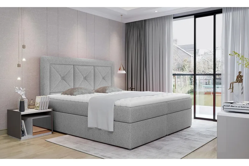 Sänkypaketti Cataloba 160x200 cm, Harmaa