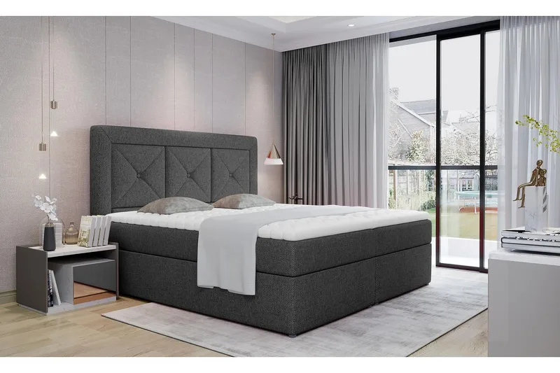 Sänkypaketti Cataloba 160x200 cm, Harmaa