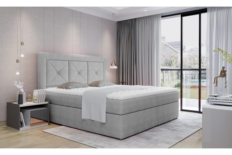 Sänkypaketti Cataloba 160x200 cm, Harmaa