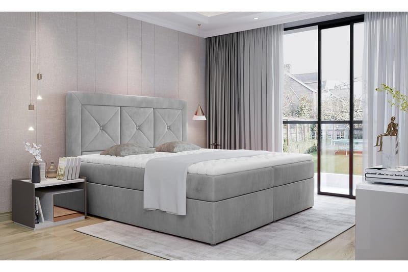 Sänkypaketti Cataloba 180x200 cm, Harmaa