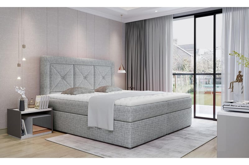 Sänkypaketti Cataloba 180x200 cm, Harmaa