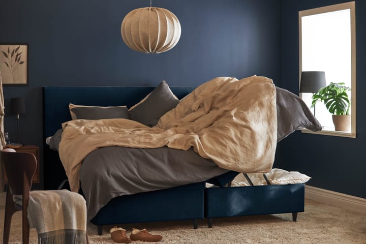 Sänkypaketti Chilla Pluss Säilytyssänky 180x200 cm  - Tummansininen - Sänkypaketti - Sängyt säilytystilalla