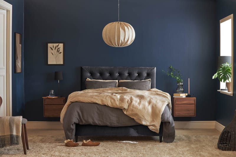 Sänkypaketti Chilla Pluss Jenkkisänky 140x200 cm - Tummanharmaa - Huonekalut - Sänky - Parisänky