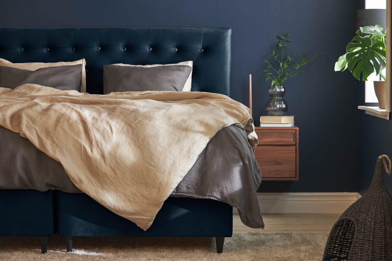 Sänkypaketti Chilla Pluss Säilytyssänky180x200 cm - Tummansininen - Huonekalut - Sänky - Parisänky