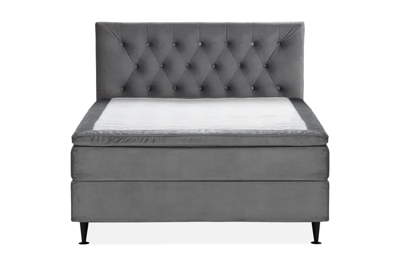 Sänkypaketti Chilla Pluss Jenkkisänky 140x200 cm - Harmaa - Huonekalut - Sänky - Parisänky