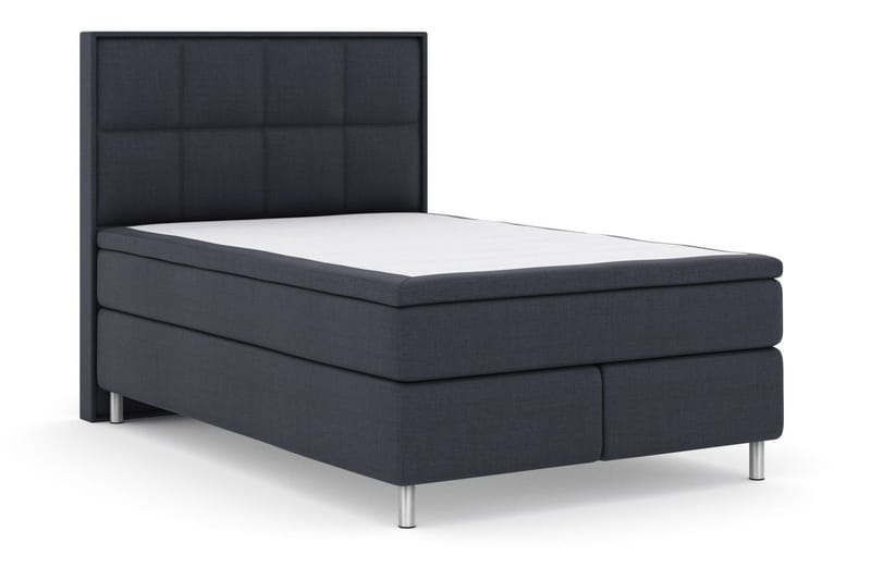 Sänkypaketti Choice No 5 160x200 Kova Watergel - Sininen/Kuparijalat - Huonekalut - Sänky - Jenkkisängyt