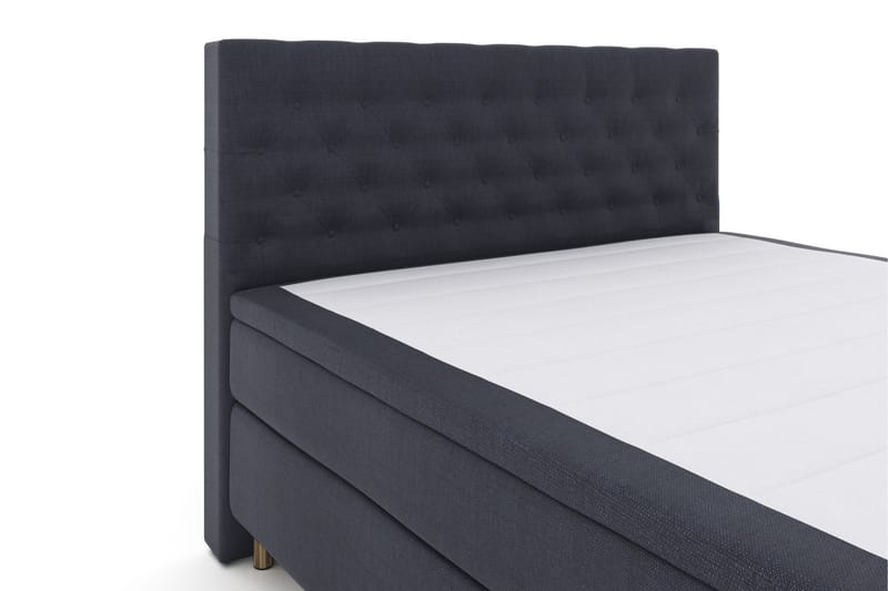 Sänkypaketti Choice No 5 180x200 Kova Lateksi - Sininen/Kuparijalat - Huonekalut - Sänky - Jenkkisängyt
