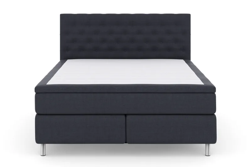 Sänkypaketti Choice No 5 180x200 Kova Watergel - Sininen/Metallijalat - Huonekalut - Sänky - Jenkkisängyt