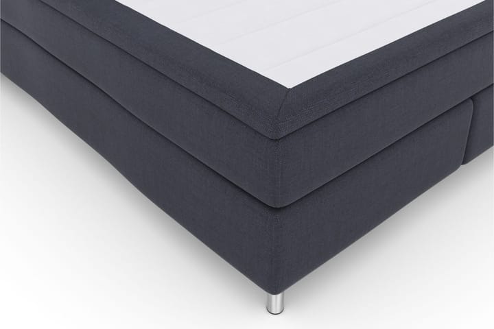 Sänkypaketti Choice No 5 180x200 Kova/Medium Lateksi - Sininen/Metallijalat - Jenkkisängyt - Sänkypaketti