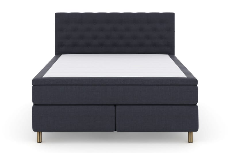 Sänkypaketti Choice No 5 180x200 Kova/Medium Watergel, Sininen/Kuparijalat