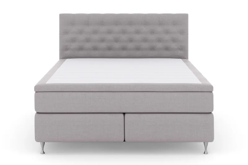 Sänkypaketti Choice No 5 180x200 Medium Watergel - Vaaleanharmaa/Hopeajalat - Huonekalut - Sänky - Jenkkisängyt
