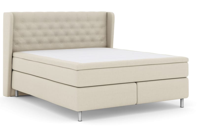 Sänkypaketti Choice No 5 210x210 Kova Lateksi - Beige/Metallijalat - Huonekalut - Sänky - Jenkkisängyt