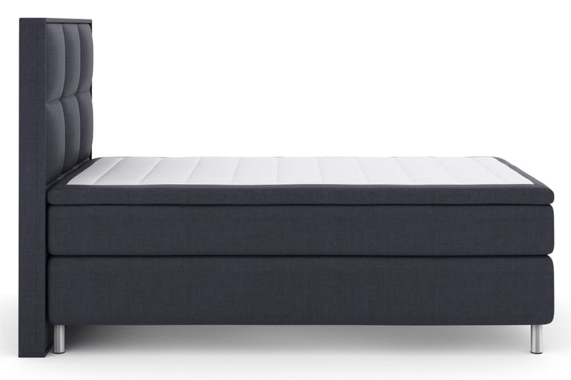 Sänkypaketti Choice No 6 120x200 Kova Memory/Pussijousi - Sininen/Kuparijalat - Huonekalut - Sänky - Jenkkisängyt