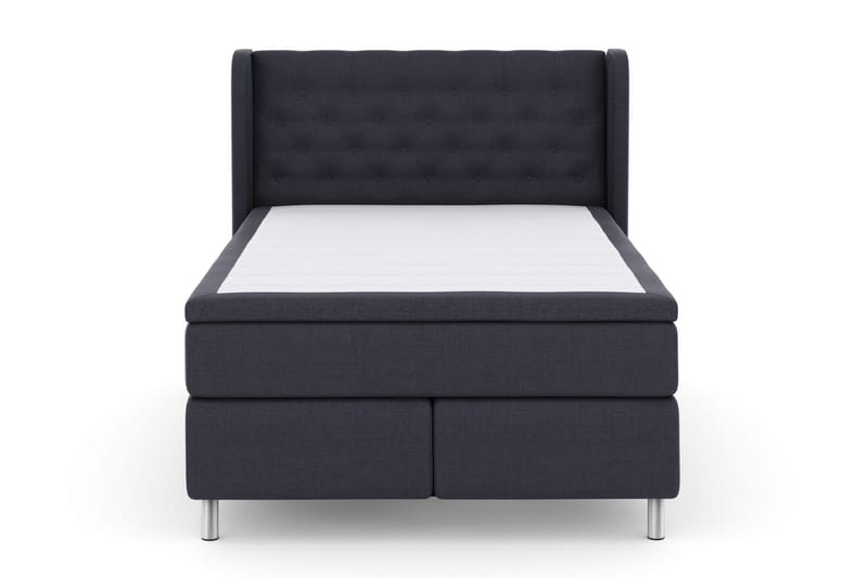 S�änkypaketti Choice No 6 140x200 Kova Lateksi/Memory - Sininen/Metallijalat - Huonekalut - Sänky - Jenkkisängyt