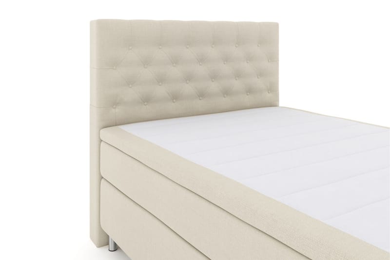 Sänkypaketti Choice No 6 160x200 Kova Watergel - Beige/Metallijalat - Huonekalut - Sänky - Jenkkisängyt