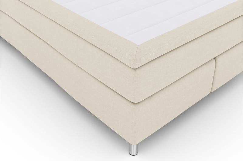 Sänkypaketti Choice No 6 160x200 Kova Watergel - Beige/Metallijalat - Huonekalut - Sänky - Jenkkisängyt