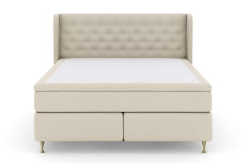 Beige/Kulta Jalat Sänkypaketti Choice No 6 180x200 Kova Memory/Pussijousi