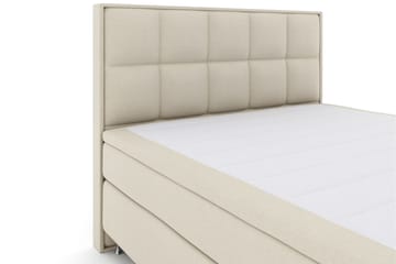 Sänkypaketti Choice No 6 180x200 Medium Watergel - Beige/Hopeajalat - Huonekalut - Sänky - Jenkkisängyt