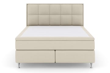 Sänkypaketti Choice No 6 180x200 Medium Watergel - Beige/Hopeajalat - Huonekalut - Sänky - Jenkkisängyt