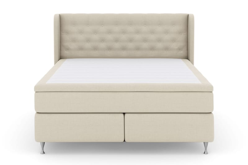 Sänkypaketti Choice No 6 210x210 Kova Watergel - Beige/Hopeajalat - Huonekalut - Sänky - Jenkkisängyt