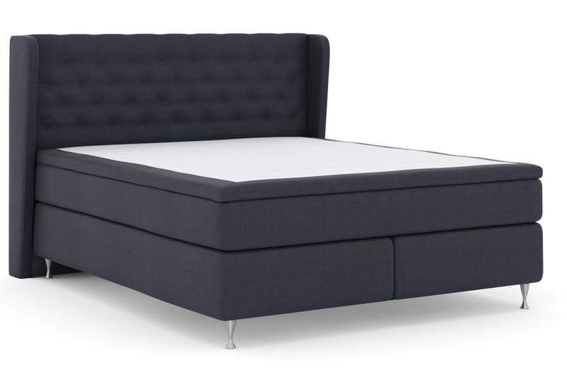Sänkypaketti Choice No 6 210x210 Kova Watergel - Sininen/Hopeajalat - Huonekalut - Sänky - Jenkkisängyt