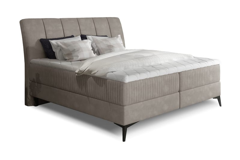 Sänkypaketti Darnelle 140x200 cm - Beige - Huonekalut - Sänky - Sänkypaketti