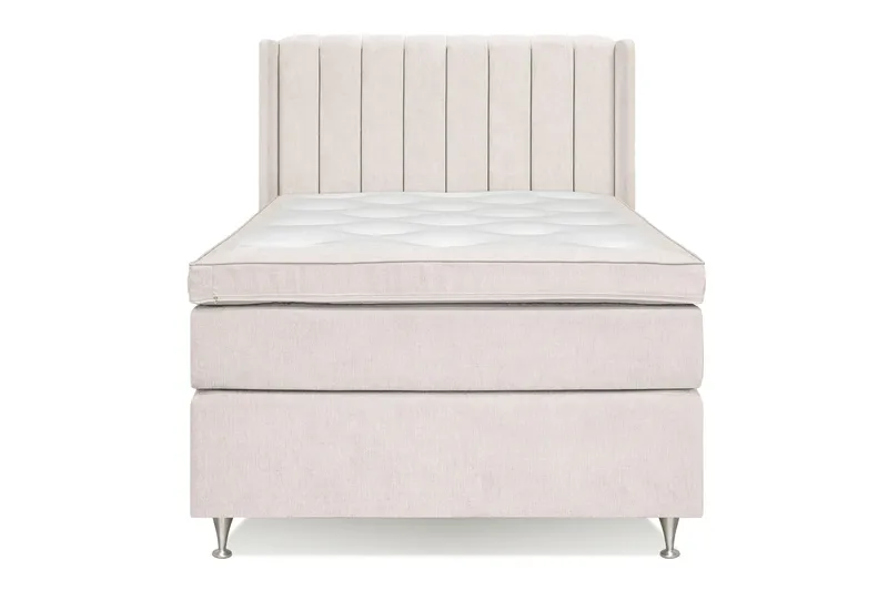 Sänkypaketti Joluma 120x200 cm Medium - Vaalea beige - Huonekalut - Sänky - Jenkkisängyt