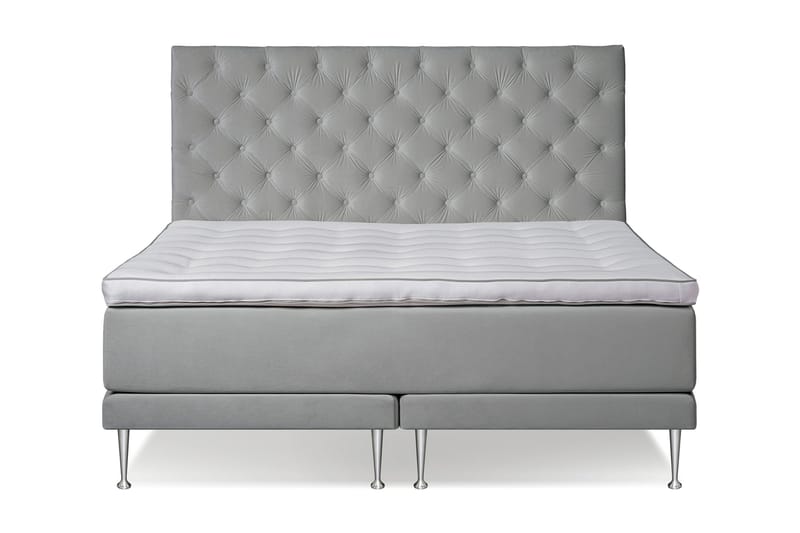 Sänkypaketti Kolina 160x200, Vaaleanharmaa