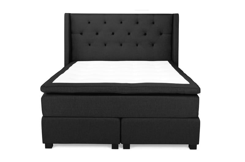 Sänkypaketti Langham 160x200, Musta