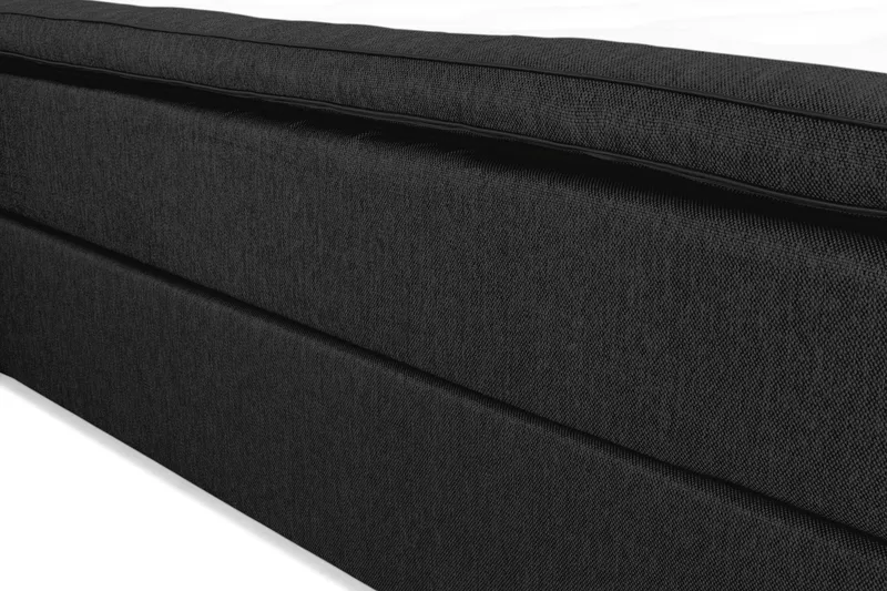 Sänkypaketti Langham 160x200 - Musta - Huonekalut - Sänky - Jenkkisängyt