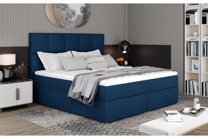 Sänkypaketti Loutraki 180x200 cm - Sininen - Sänkypaketti