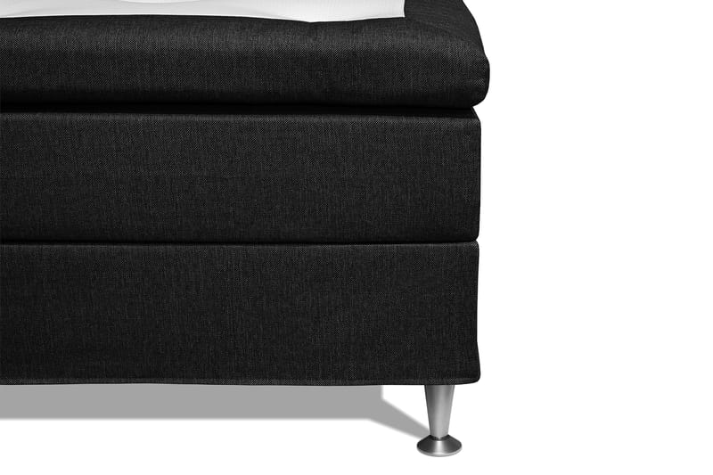 Sänkypaketti Meja 140x200 Musta - Muste niskatyynyllä - Huonekalut - Sänky - Jenkkisängyt