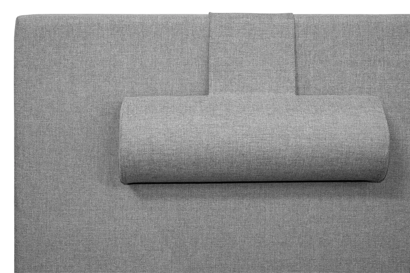 Sänkypaketti Meja 160x200 Vaaleanharmaa - Vaaleanharmaa niskatyynyllä - Huonekalut - Sänky - Jenkkisängyt