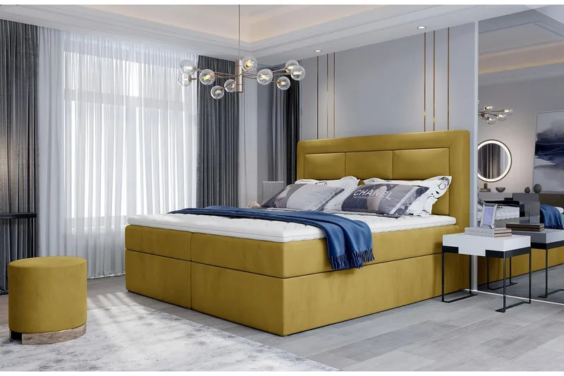 Sänkypaketti Montalon 180x200 cm, Harmaa