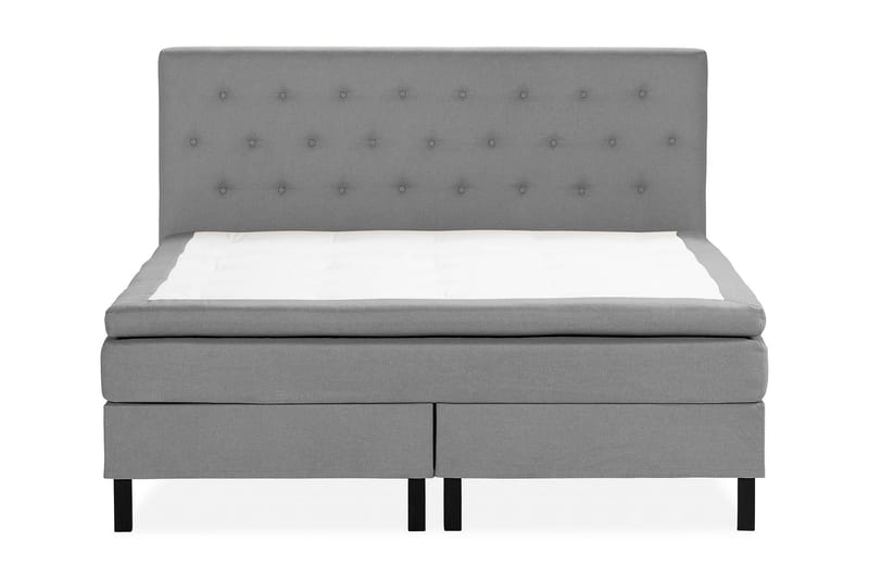 Sänkypaketti Nayaka 150x200 Vaahtomuovi - Napillinen pääty Harmaa - Huonekalut - Sänky - Jenkkisängyt