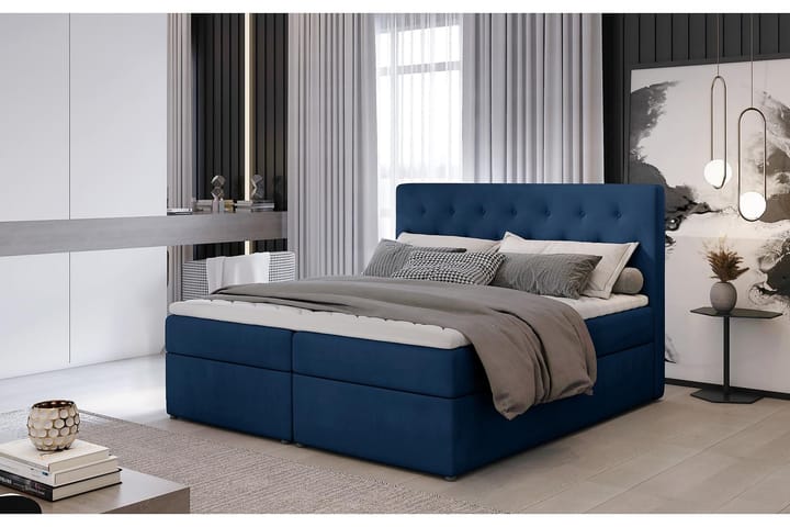 Sänkypaketti Nottawa 180x200 cm - Sininen - Sänkypaketti