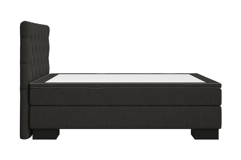 Sänkypaketti Romance Lyx 120x200 - Musta - Huonekalut - Sänky - Jenkkisängyt