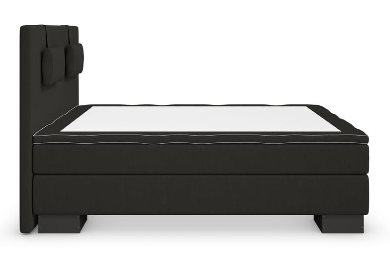 Sänkypaketti Romance Lyx 120x200 - Musta/Musta sokkeli - Huonekalut - Sänky - Jenkkisängyt