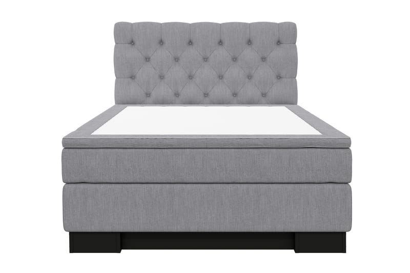 Sänkypaketti Romance Lyx 120x200 - Vaaleanharmaa - Huonekalut - Sänky - Jenkkisängyt