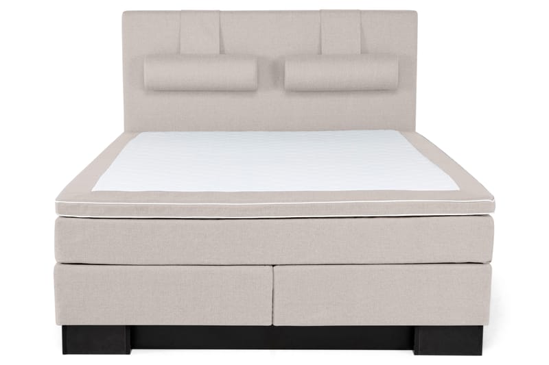 Sänkypaketti Romance Lyx 160x200 - Beige - Huonekalut - Sänky - Jenkkisängyt