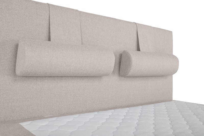 Sänkypaketti Romance Lyx 160x200 - Beige - Huonekalut - Sänky - Jenkkisängyt