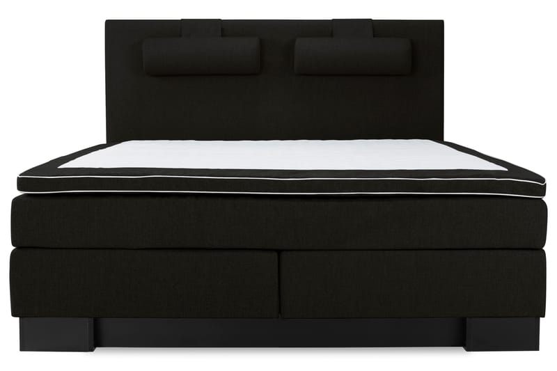 Sänkypaketti Romance Lyx 160x200 - Musta - Huonekalut - Sänky - Jenkkisängyt